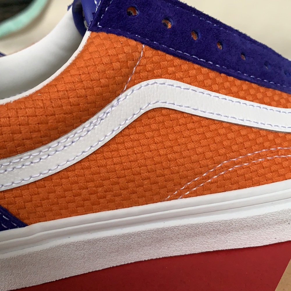 VANS OLD SKOOL P & C Royal Blue/Apricot Buff Men’s - Picture 13 of 14